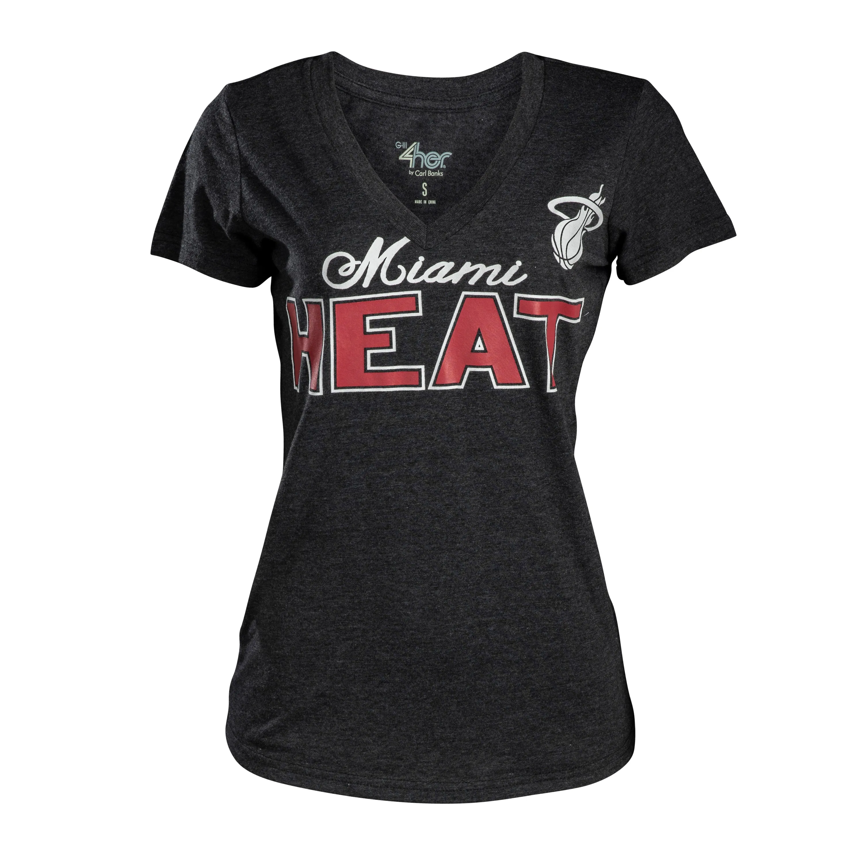 GIII Maimi HEAT Ladies Home Run Tee sold by Miami Heat Store