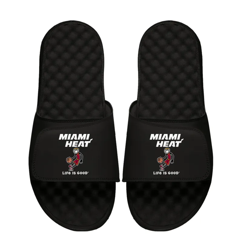 ISlide Miami HEAT Life is Good Sandals sold by Miami Heat Store