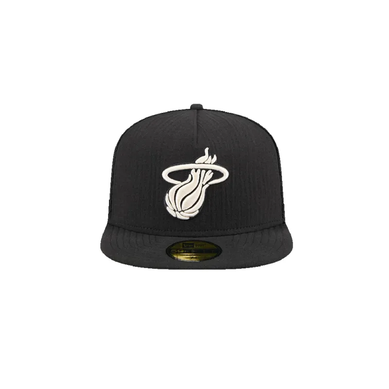 New Era Miami HEAT Logo Fitted Hat sold by Miami Heat Store