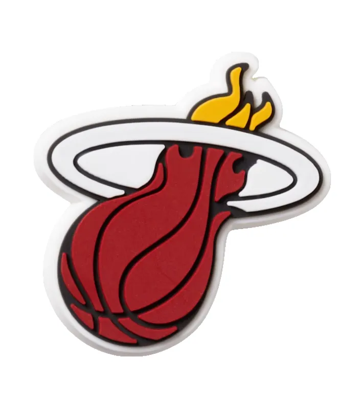 Crocs Miami HEAT Logo Jibbitz sold by Miami Heat Store
