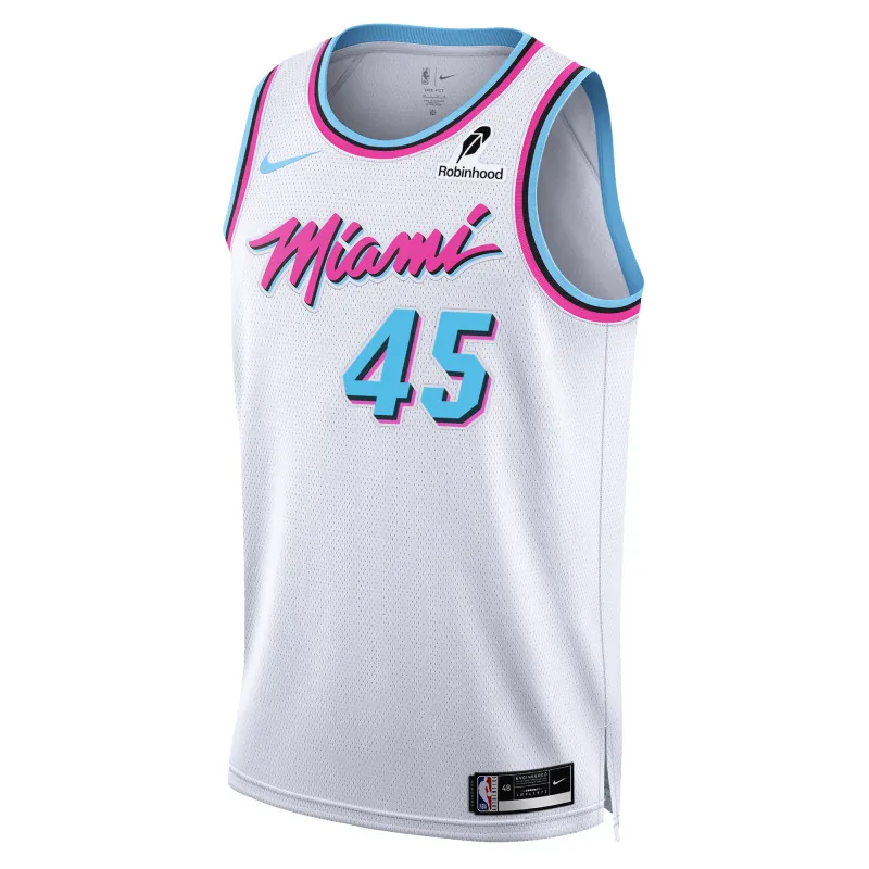 Davion Mitchell Nike Original Vice Swingman Jersey sold by Miami Heat Store