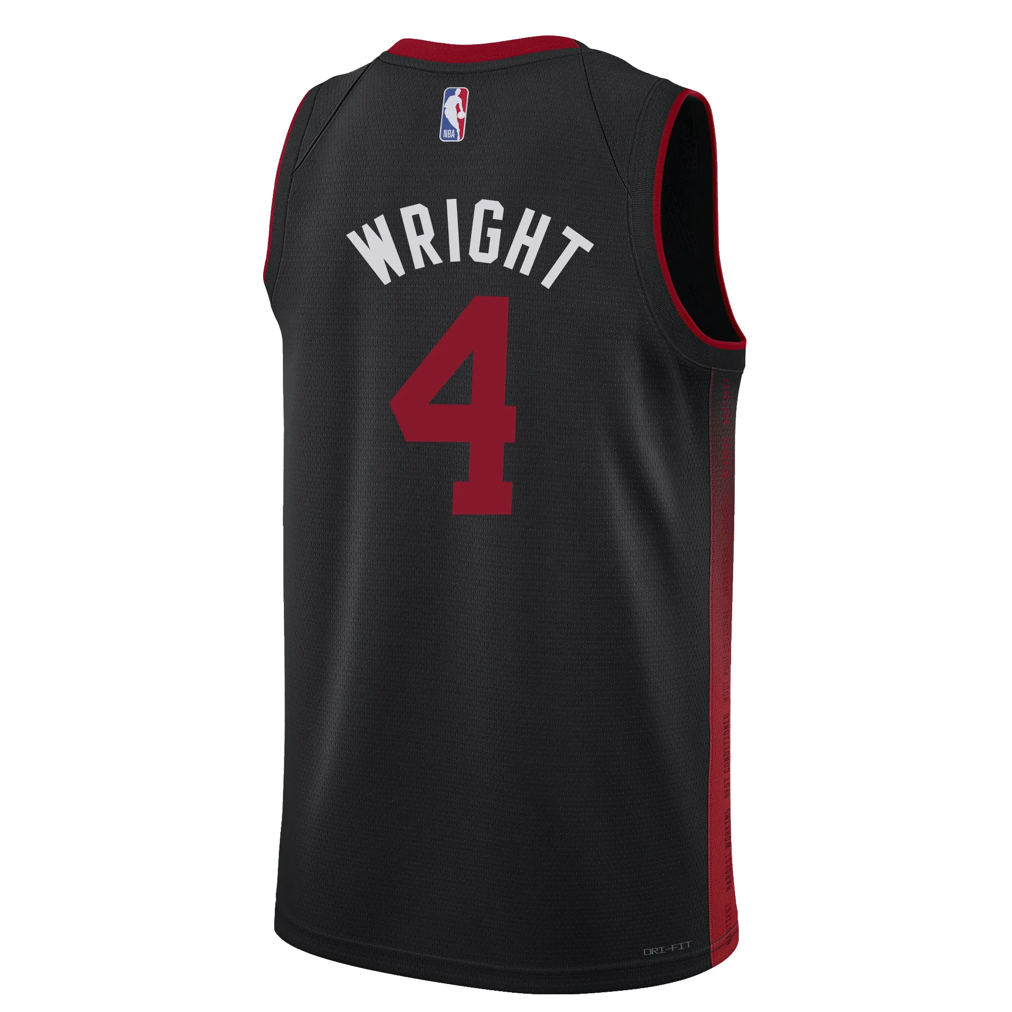 Delon Wright Nike HEAT Culture Youth Swingman Jersey sold by Miami Heat Store product image thumbnail 2