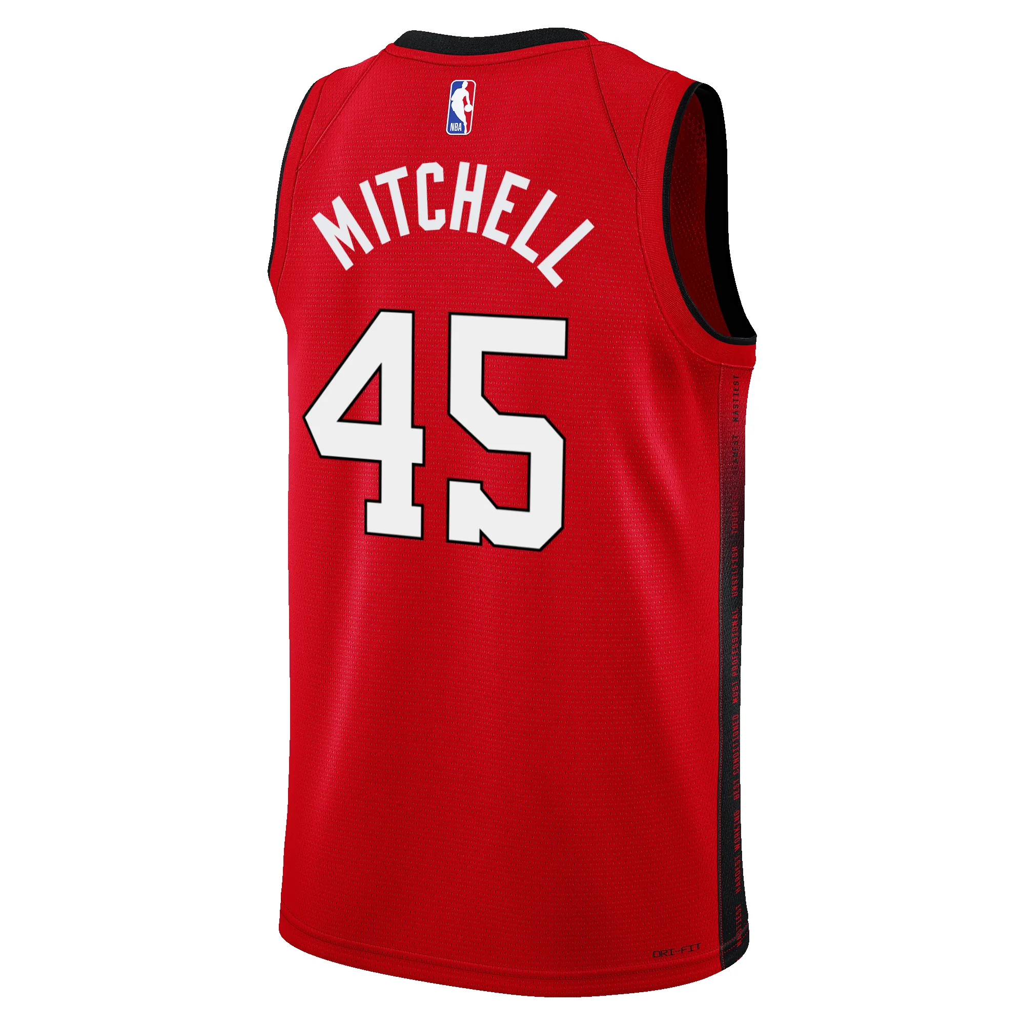 Davion Mitchell Nike HEAT Culture: Blood Red Swingman Jersey sold by Miami Heat Store product image thumbnail 2
