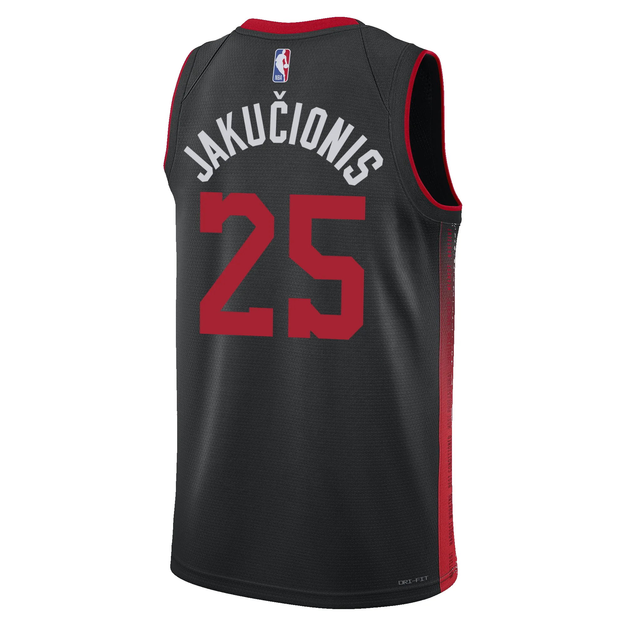 Kasparas Jakučionis Nike HEAT Culture Youth Swingman Jersey sold by Miami Heat Store product image thumbnail 2