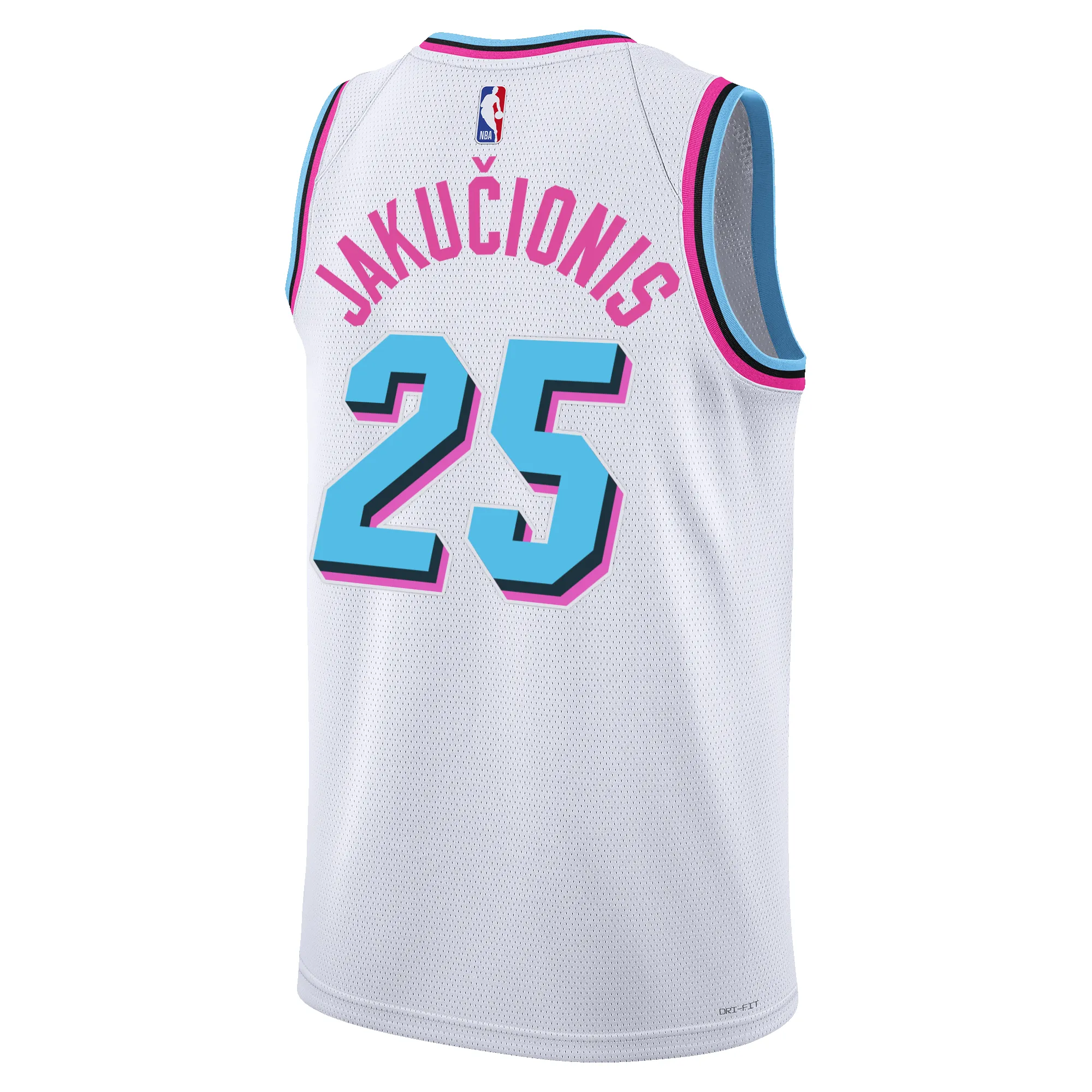 Kasparas Jakučionis Nike Original Vice Swingman Jersey sold by Miami Heat Store product image thumbnail 2