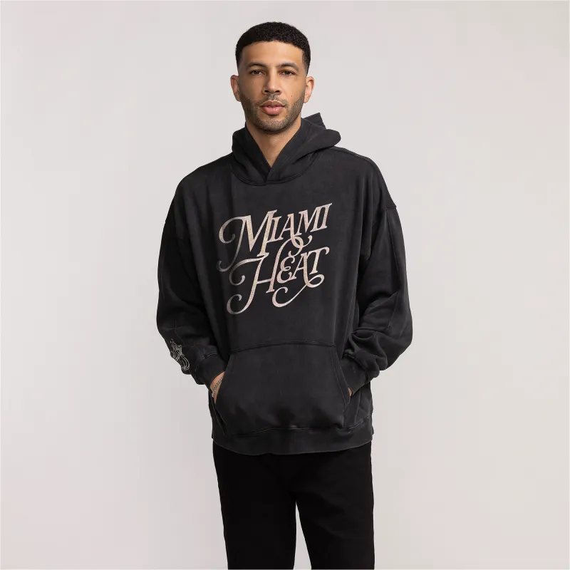 Court Culture "Vintage Script" Oversized Hoodie sold by Miami Heat Store
