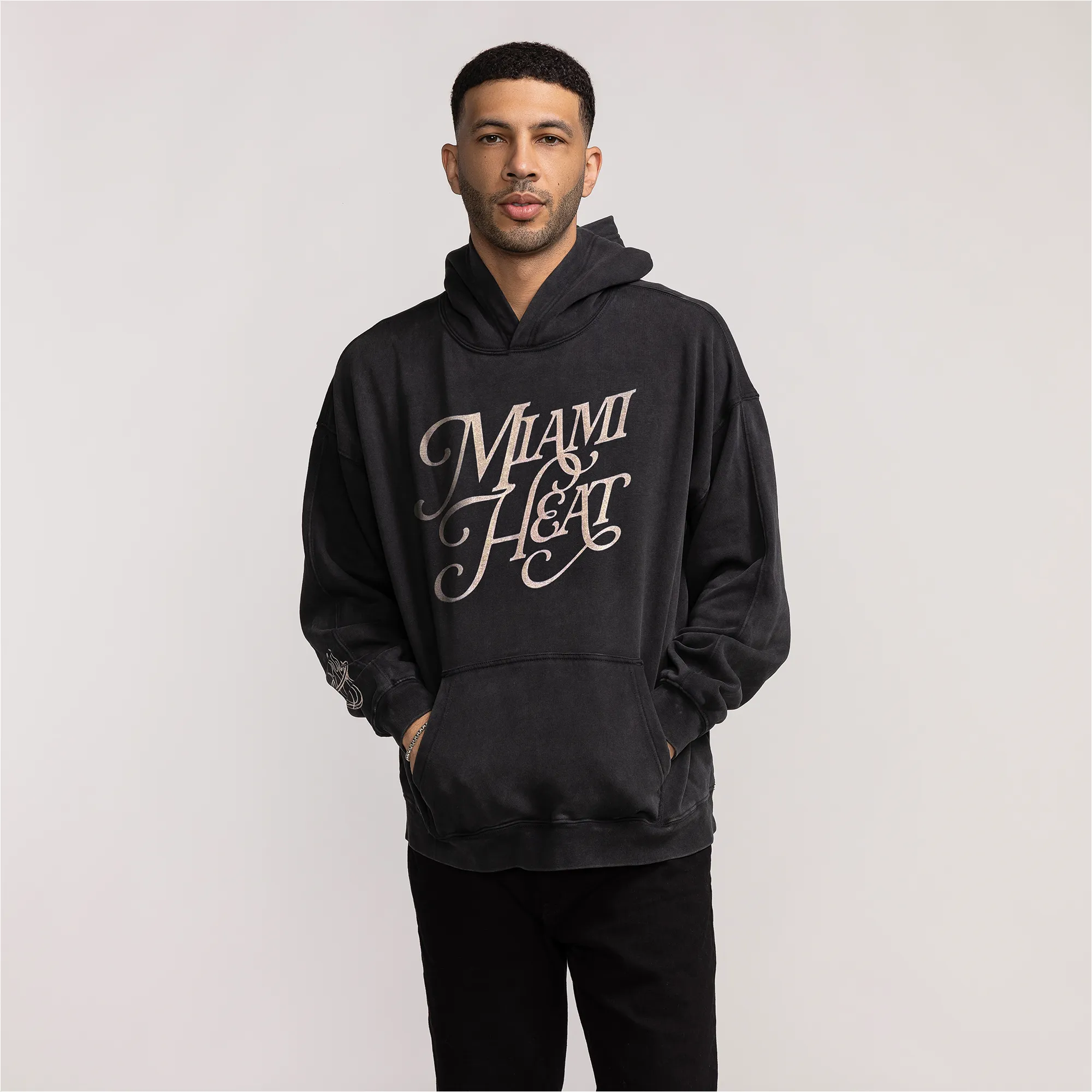 Court Culture "Vintage Script" Oversized Hoodie sold by Miami Heat Store