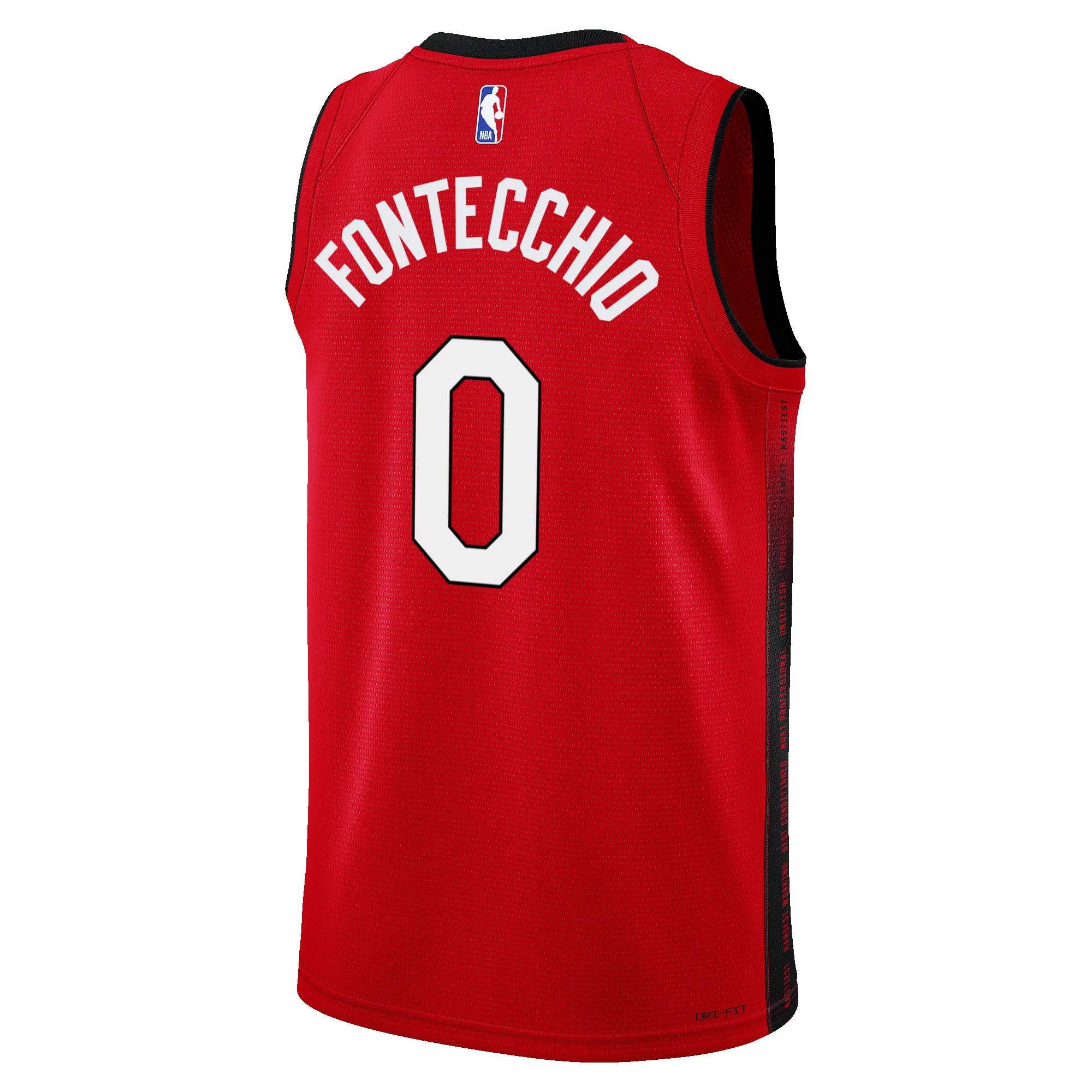 Simone Fontecchio Nike HEAT Culture: Blood Red Swingman Jersey sold by Miami Heat Store product image thumbnail 2
