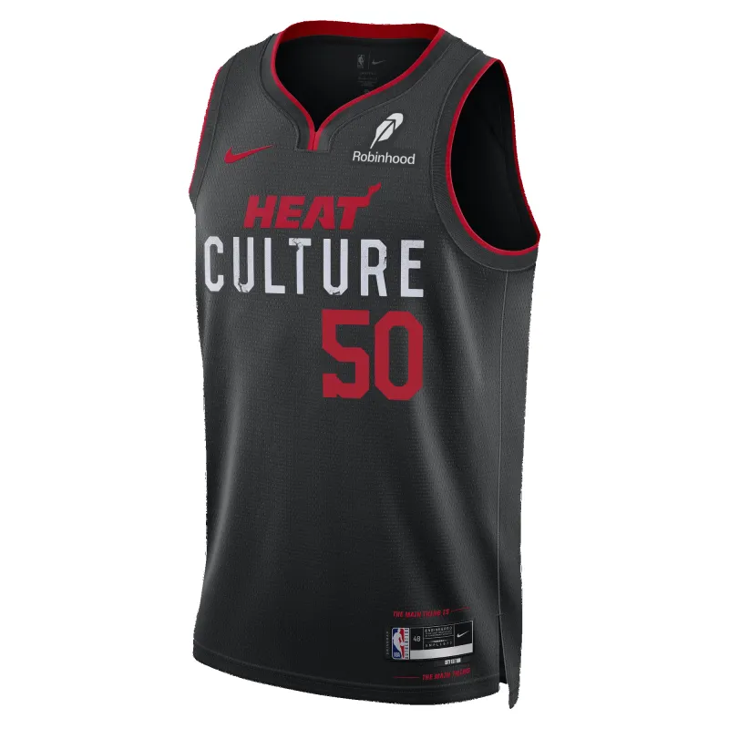 Vladislav Goldin Nike HEAT Culture Swingman Jersey sold by Miami Heat Store