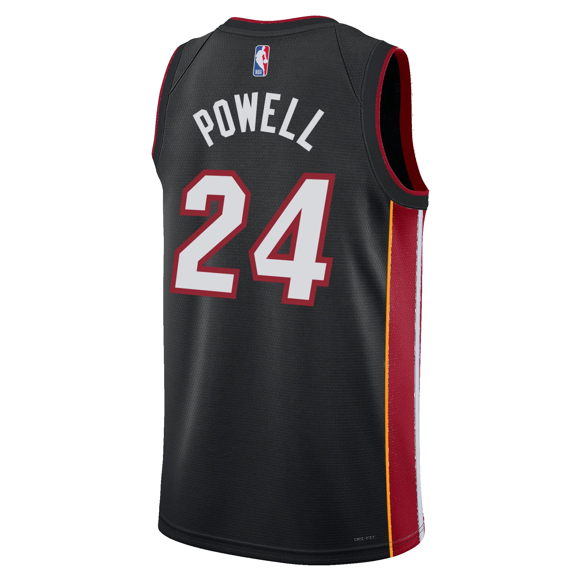 Norman Powell Nike Miami HEAT Icon Black Swingman Jersey sold by Miami Heat Store product image thumbnail 2