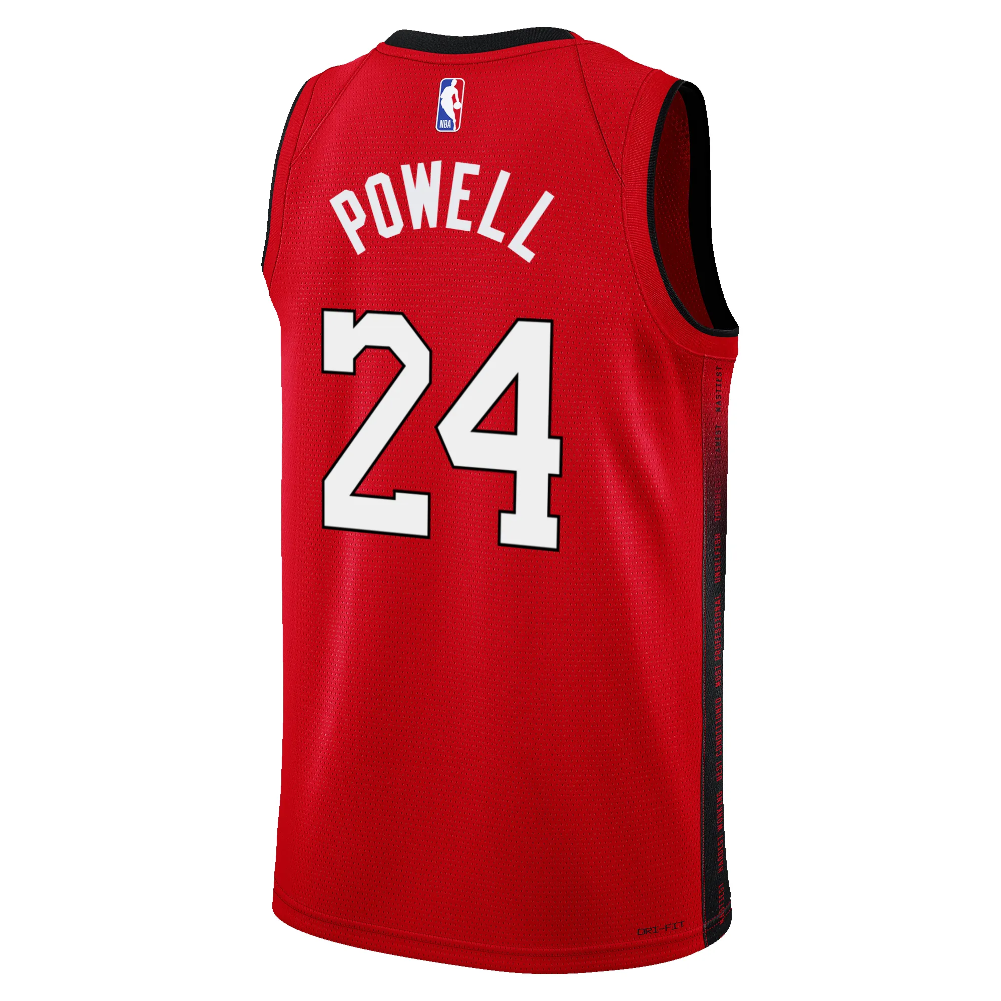 Norman Powell Nike HEAT Culture: Blood Red Youth Swingman Jersey sold by Miami Heat Store product image thumbnail 2