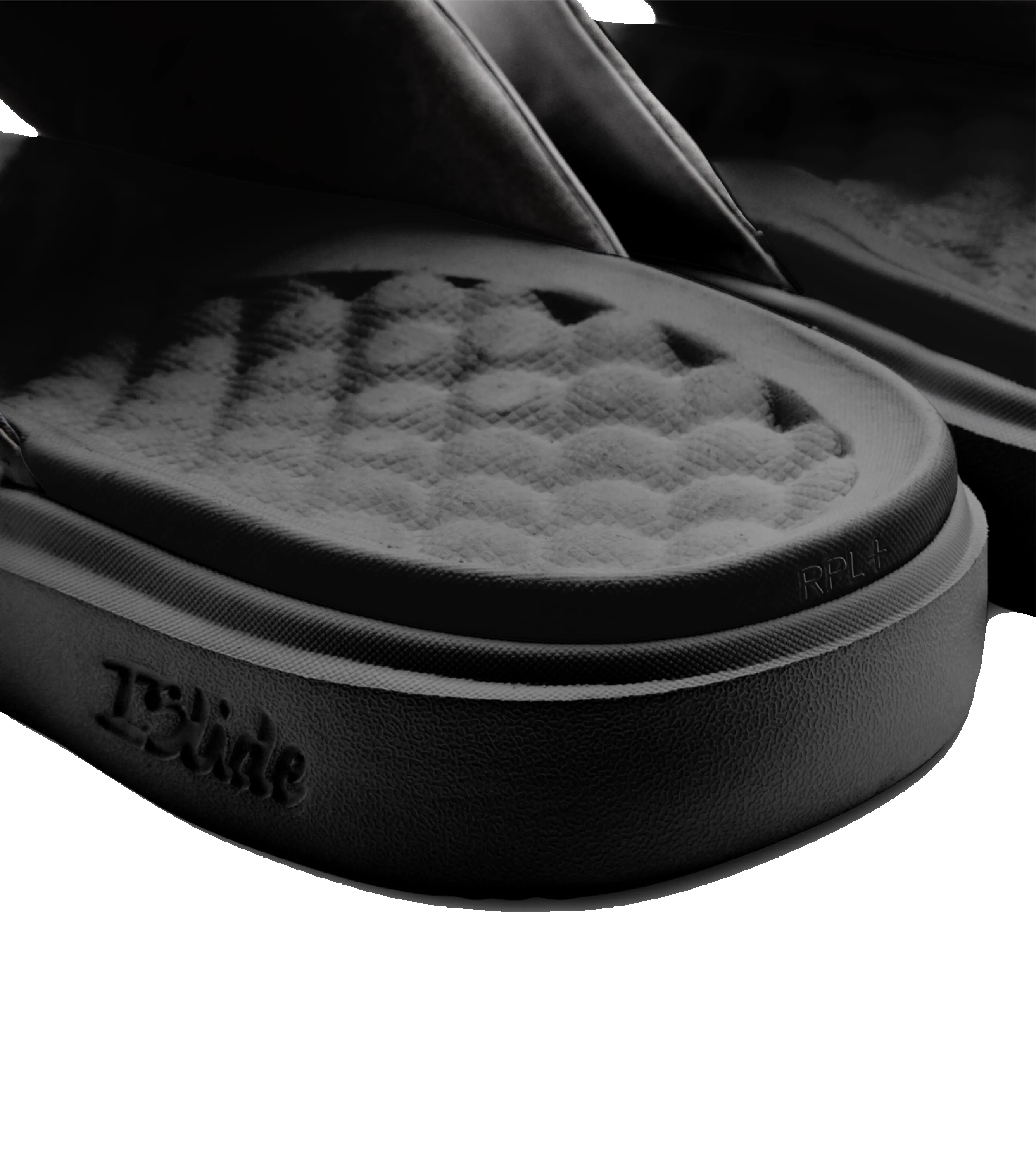 ISlide Miami HEAT Black Logo Sandals sold by Miami Heat Store product image thumbnail 4