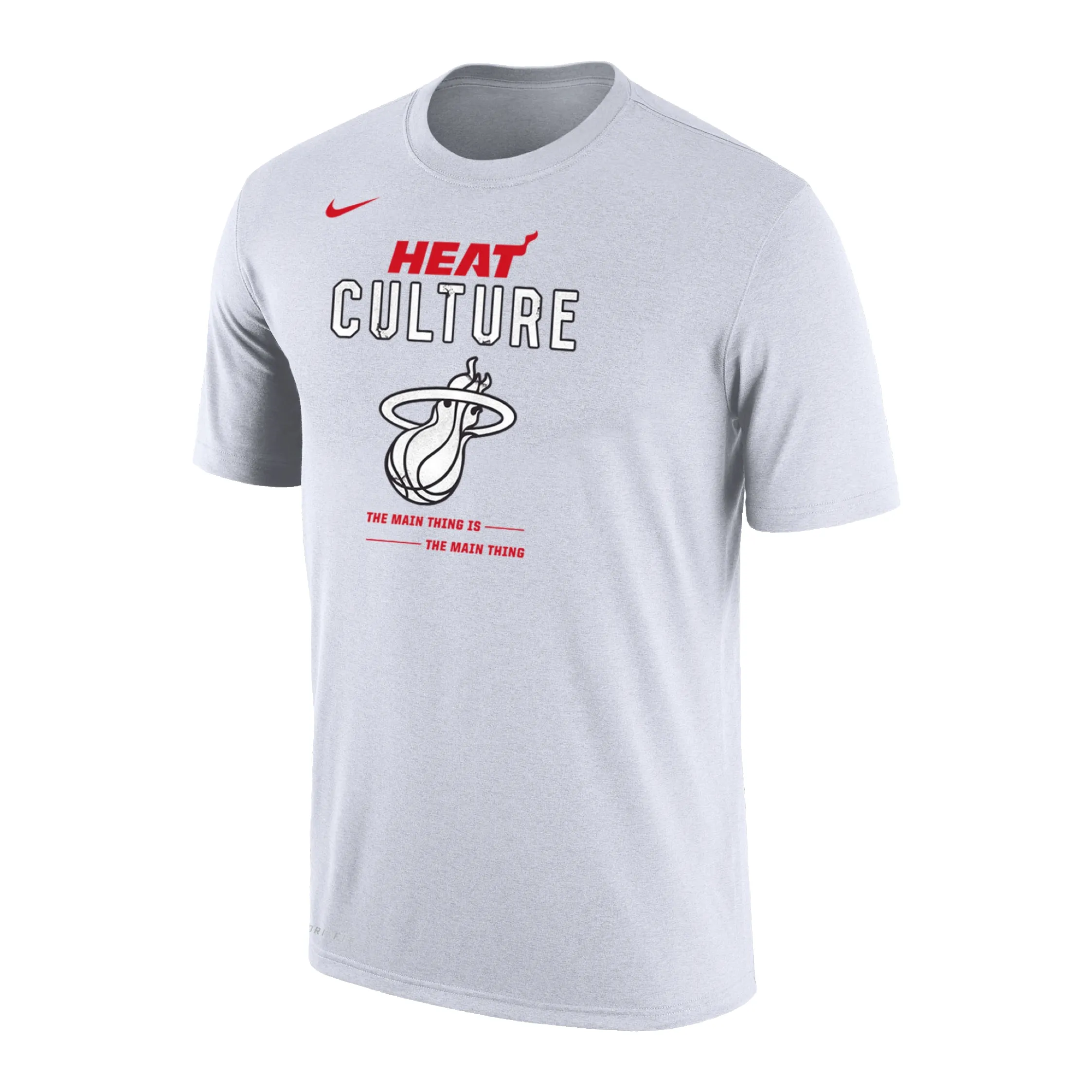 Nike HEAT Culture Legend White Tee sold by Miami Heat Store