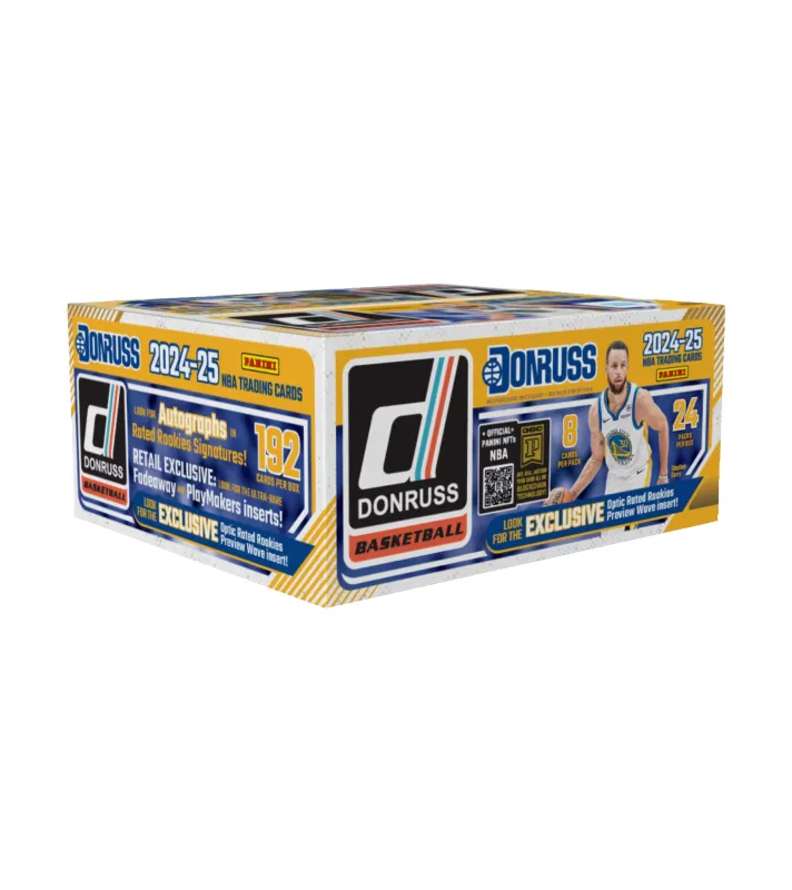 2024-25 Panini Donruss Retail Box made by Miami Heat Store