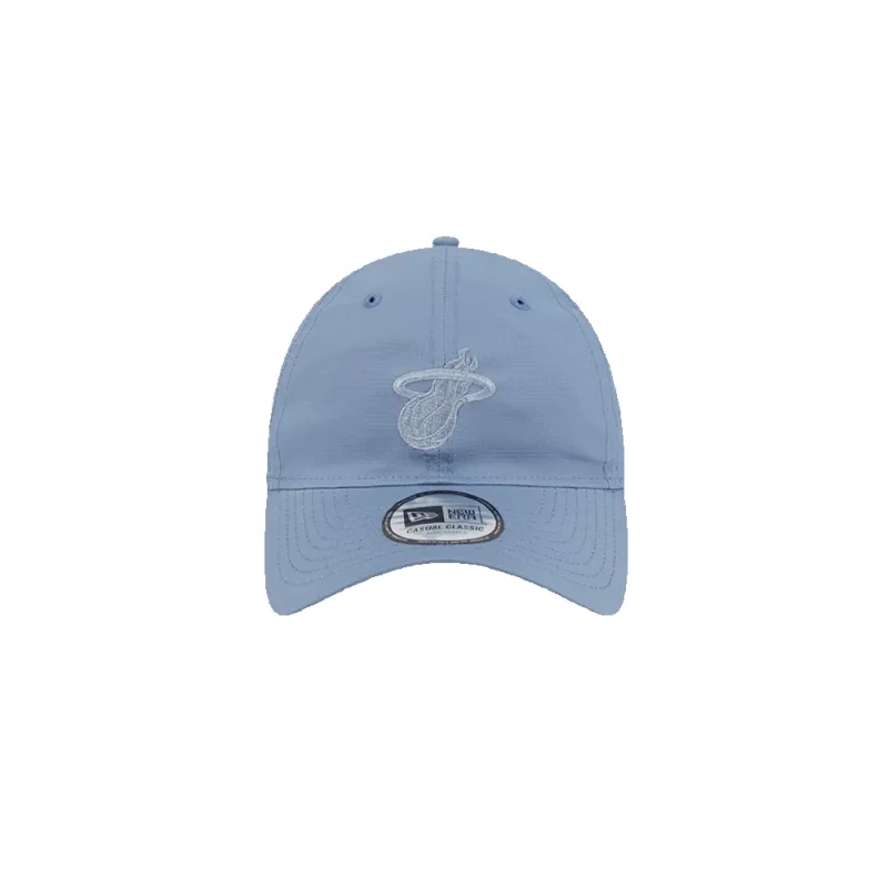 New Era Miami HEAT Blue Ripstop Dad Hat sold by Miami Heat Store