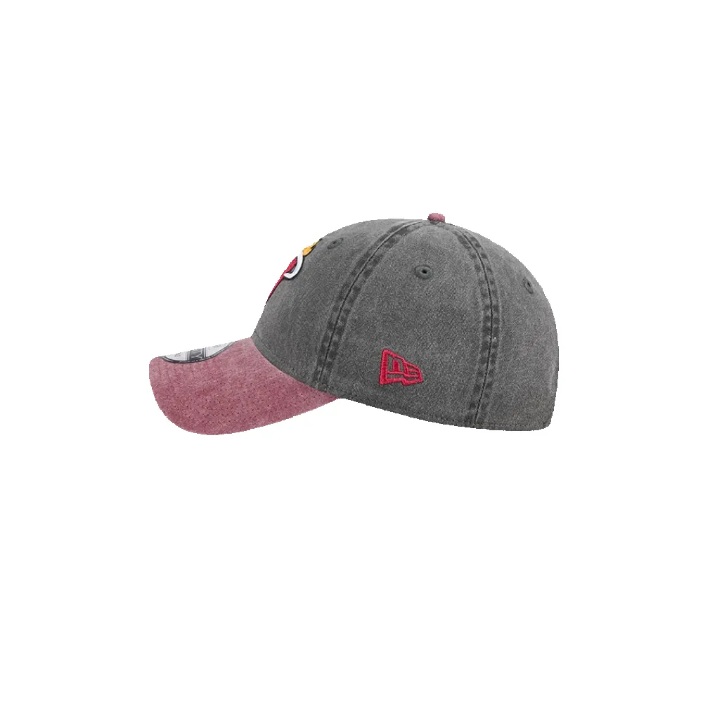 New Era Miami HEAT Black Washed Dad Hat sold by Miami Heat Store product image thumbnail 4