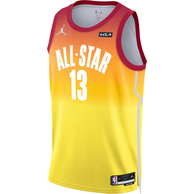 Bam Adebayo Jordan Brand Carmine 2023 All Star Swingman Jersey sold by Miami Heat Store