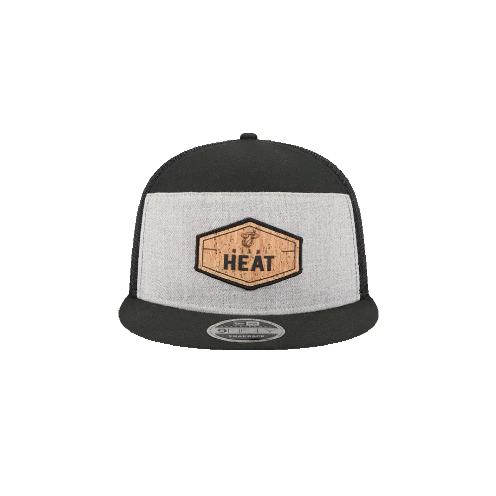 New Era Miami HEAT Cork Trucker Snapback sold by Miami Heat Store
