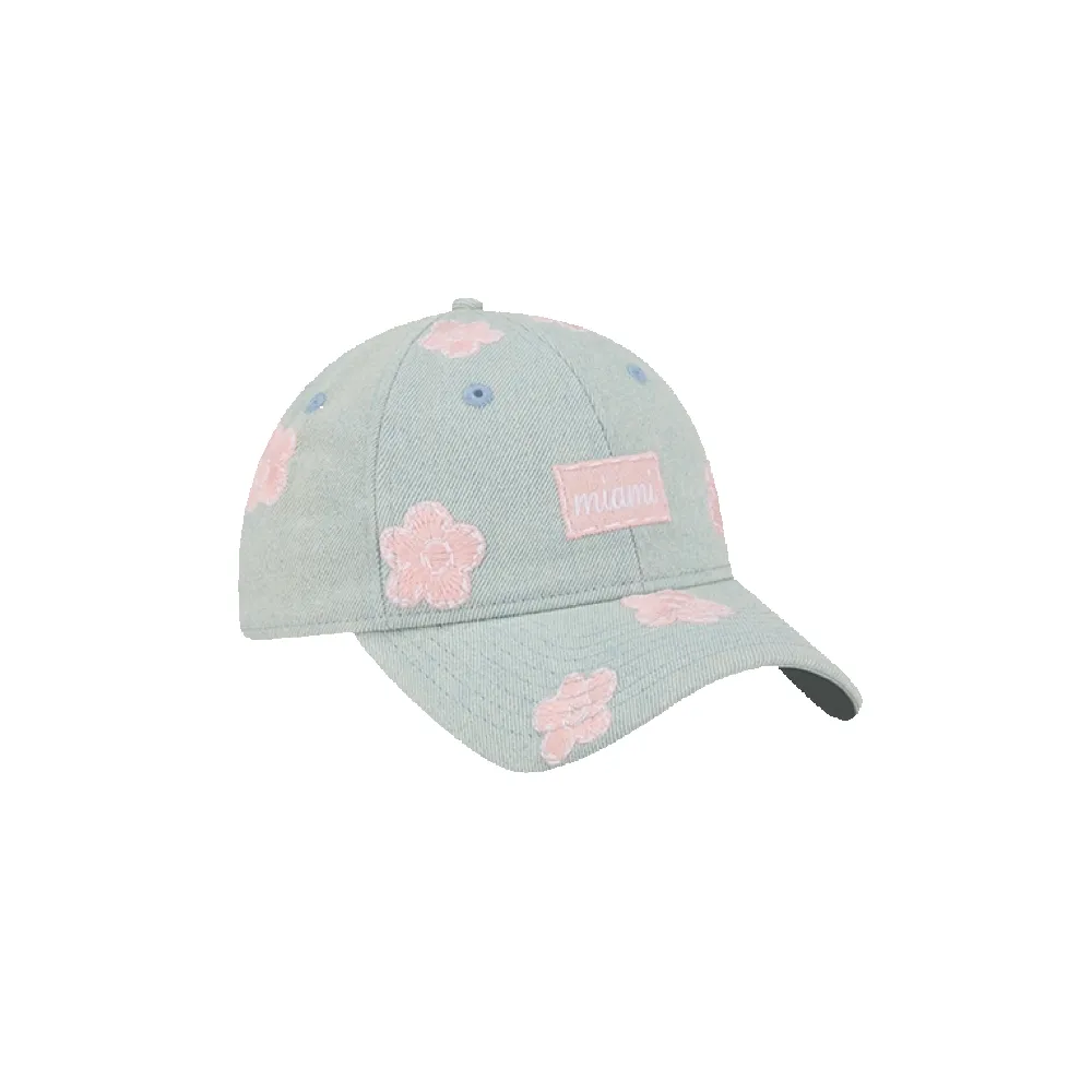 New Era Miami HEAT Floral Youth Dad Hat sold by Miami Heat Store product image thumbnail 5