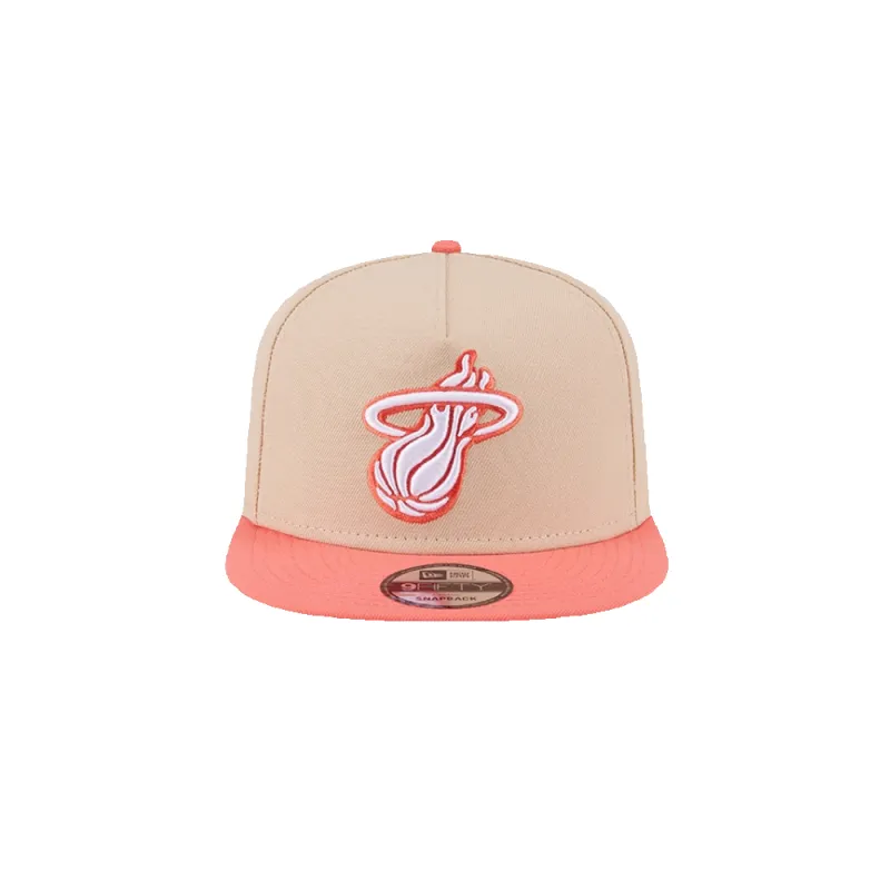 New Era Miami HEAT 2-Tone Logo Snapback sold by Miami Heat Store