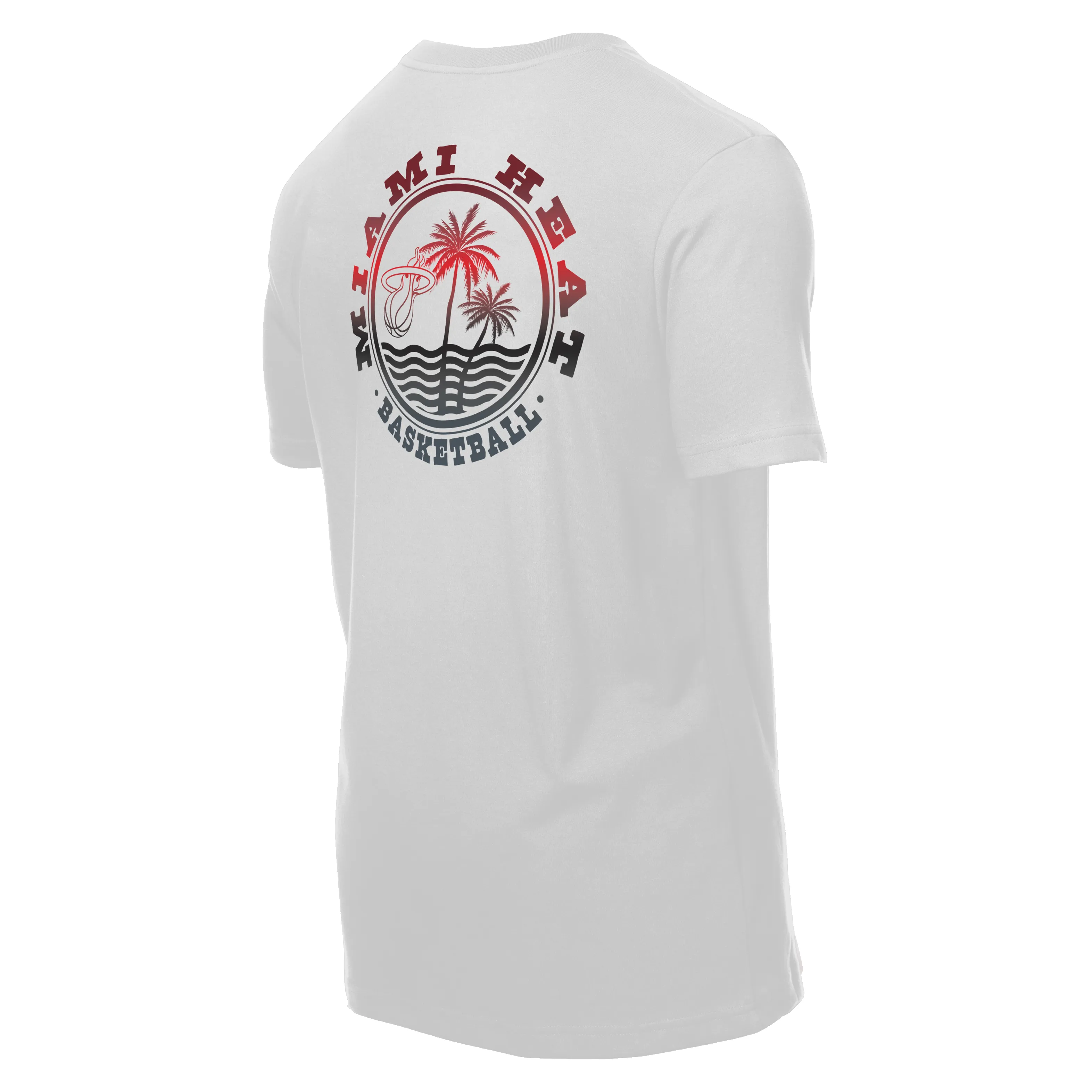 New Era Miami HEAT White Basketball Tee sold by Miami Heat Store product image thumbnail 2