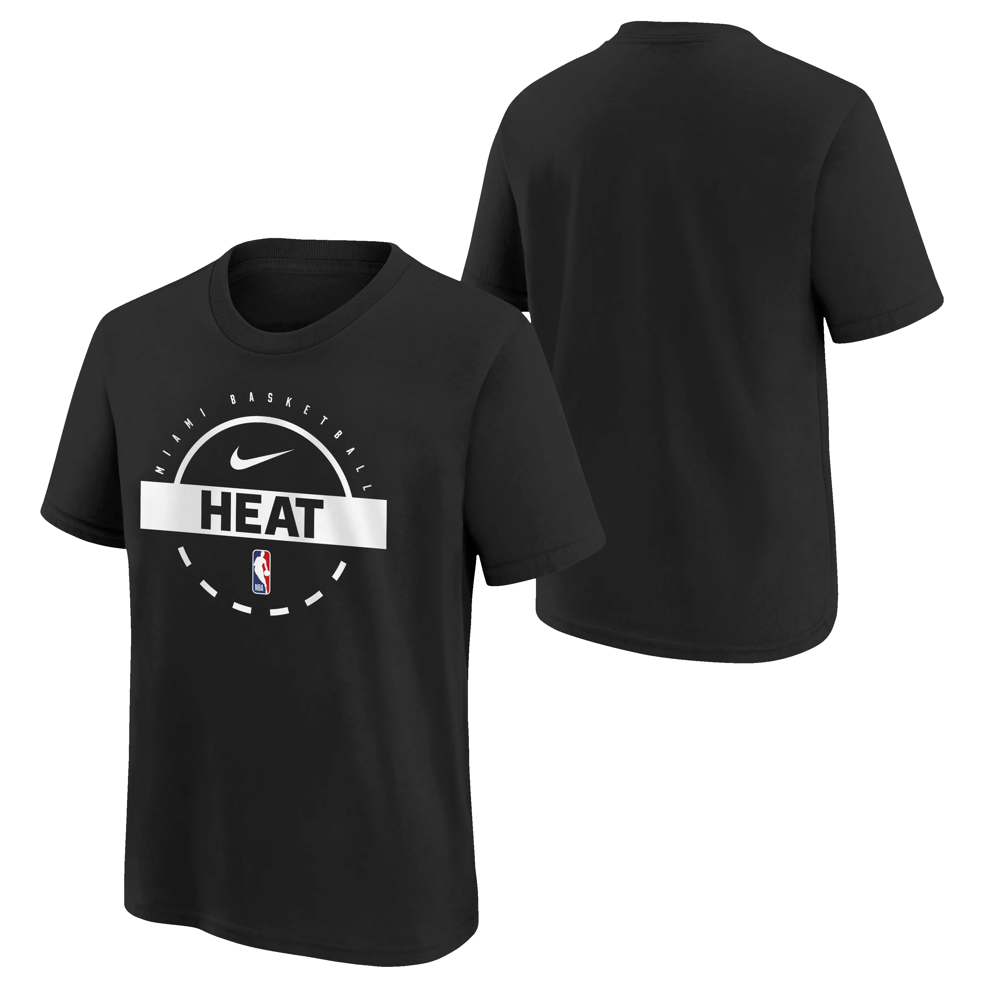 Nike Miami HEAT 2025-26 On-Court Practice Youth Tee sold by Miami Heat Store product image thumbnail 3