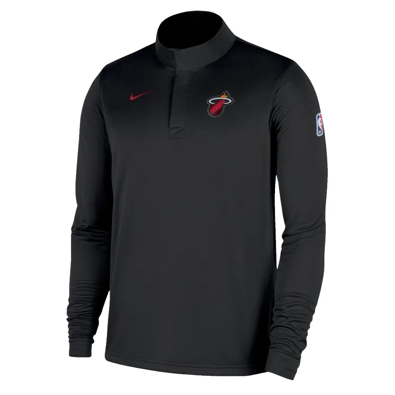 Nike Miami HEAT Black Logo 1/4 Zip sold by Miami Heat Store
