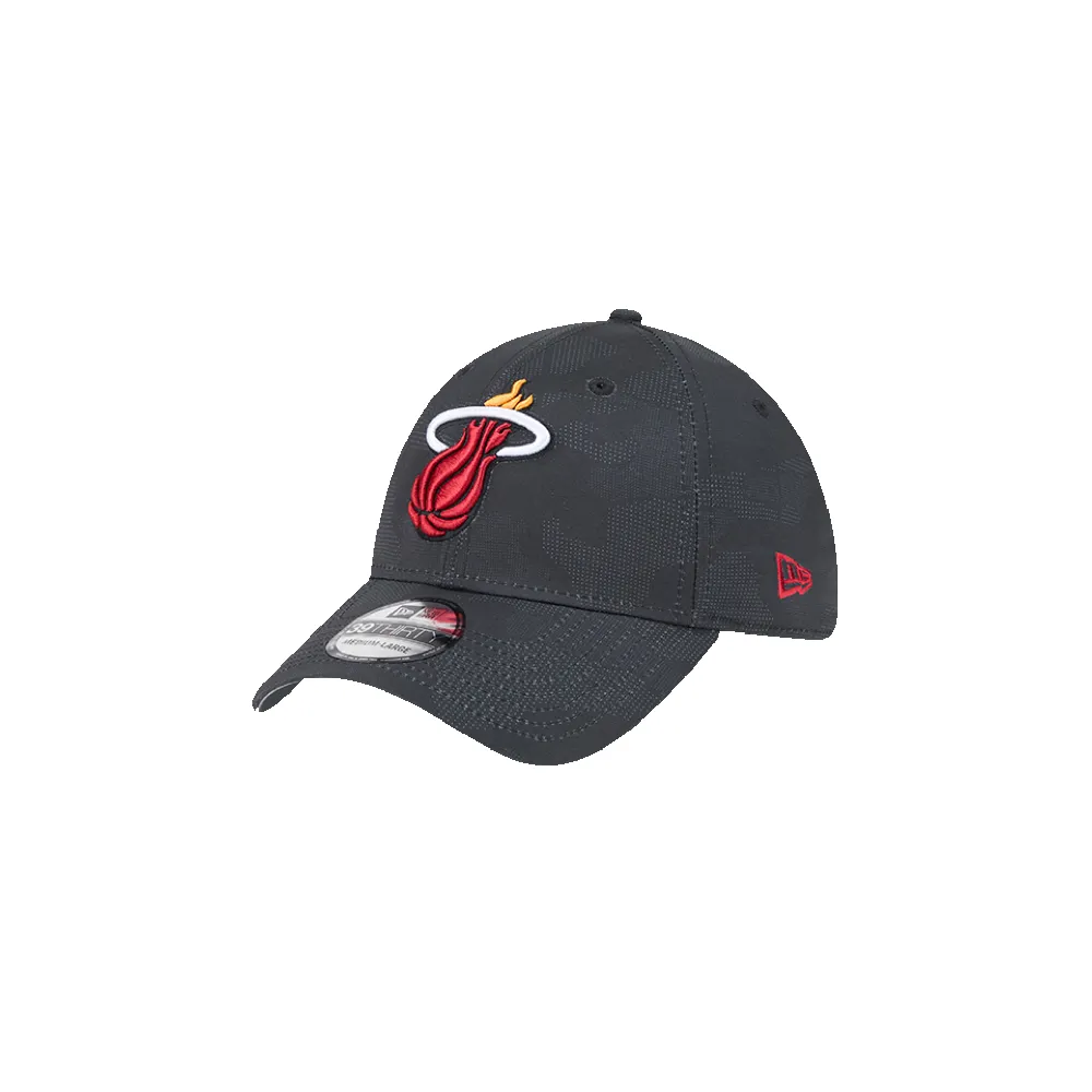 New Era Miami HEAT Tonal Camo Flex Fit Hat sold by Miami Heat Store product image thumbnail 3