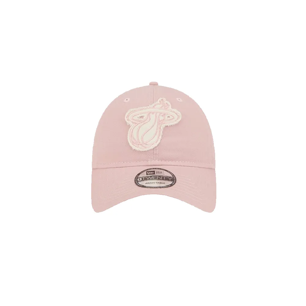 New Era Miami HEAT Pink Stamp Dad Hat sold by Miami Heat Store