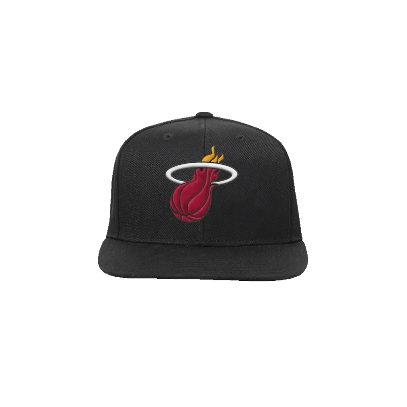 Miami HEAT Logo Youth Flatbrim Snapback sold by Miami Heat Store
