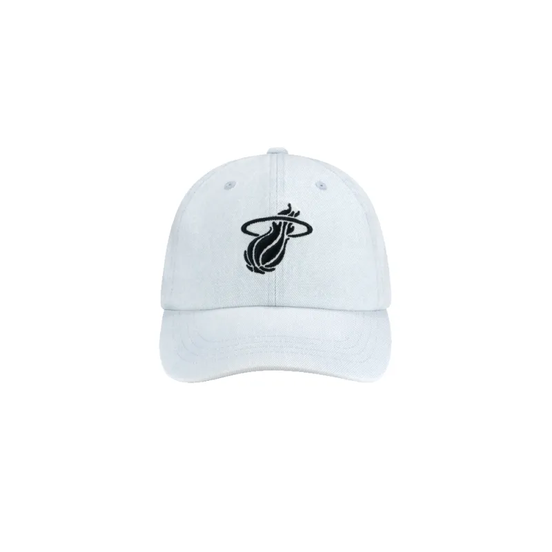 Miami HEAT Light Denim Logo Hat sold by Miami Heat Store