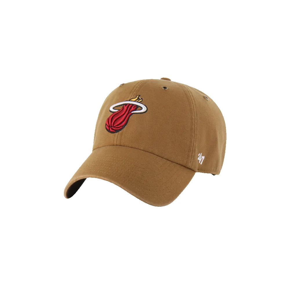 '47 Brand Carhartt Miami HEAT Dad Hat sold by Miami Heat Store