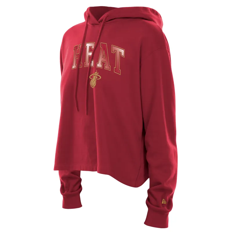 New Era Miami HEAT Open Back Women's Hoodie sold by Miami Heat Store