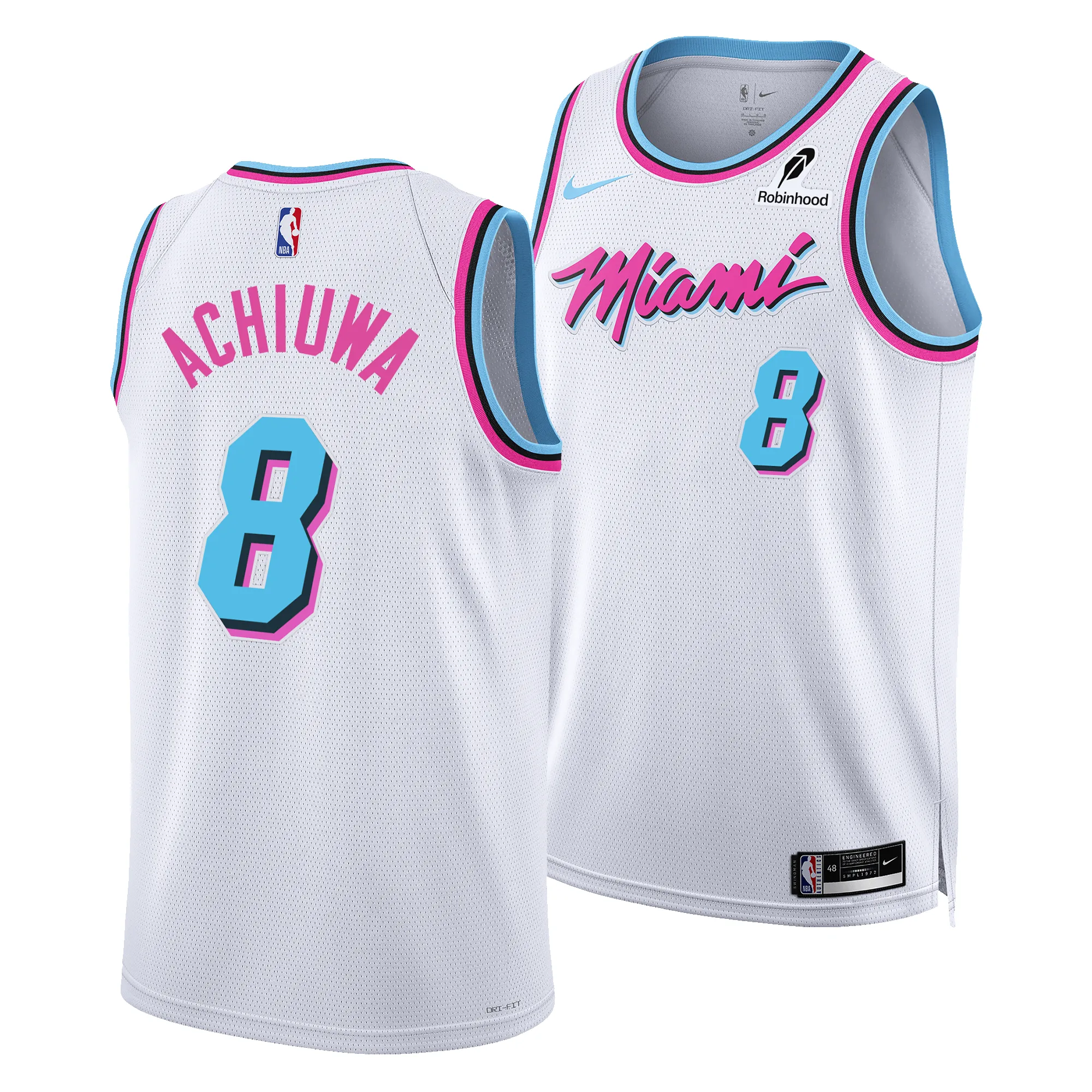 Precious Achiuwa Nike Original Vice Swingman Jersey sold by Miami Heat Store product image thumbnail 3