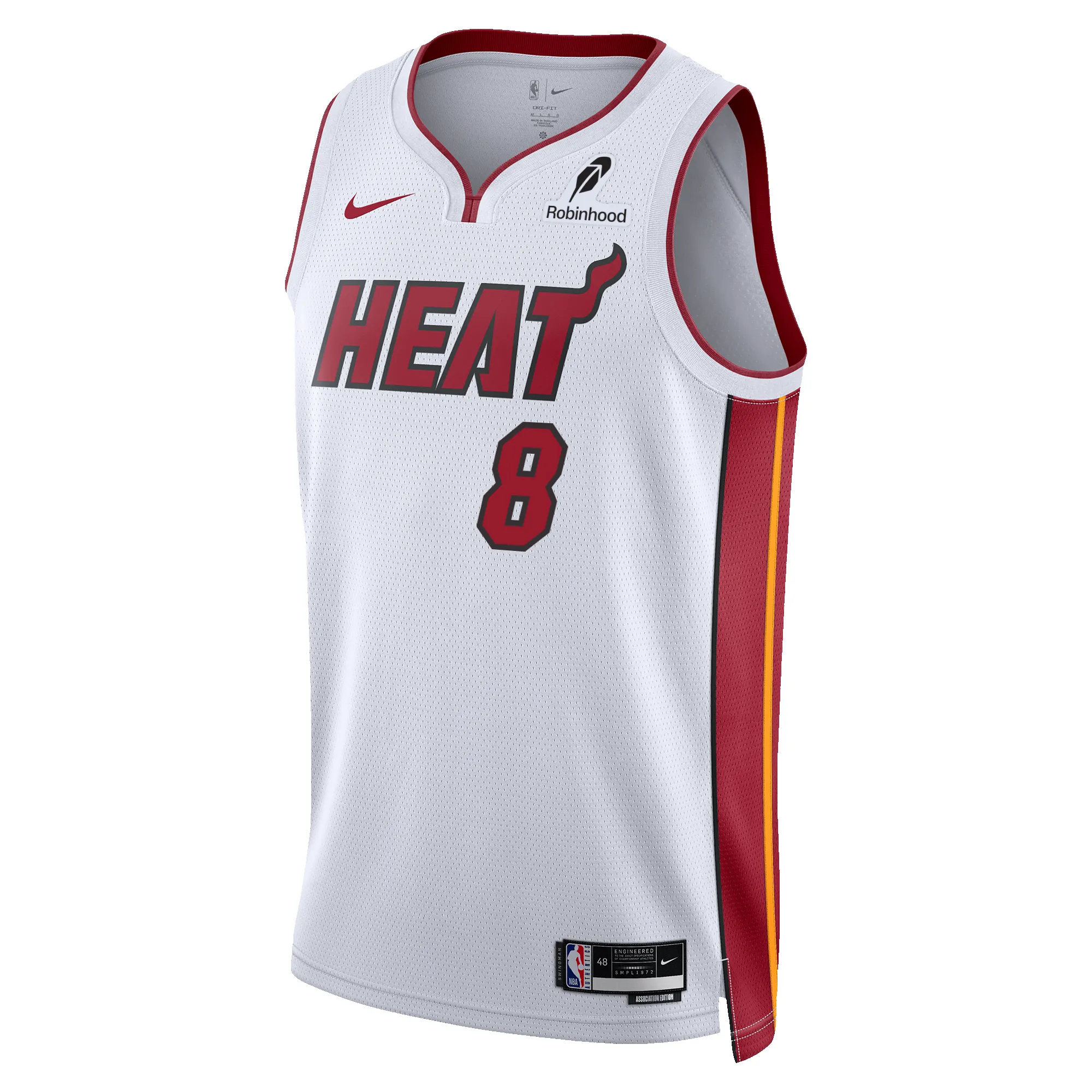 Precious Achiuwa Nike Miami HEAT Association White Youth Swingman Jersey sold by Miami Heat Store