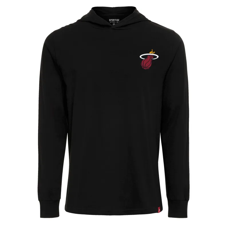 Sportiqe Miami HEAT Solano Logo Hoodie sold by Miami Heat Store