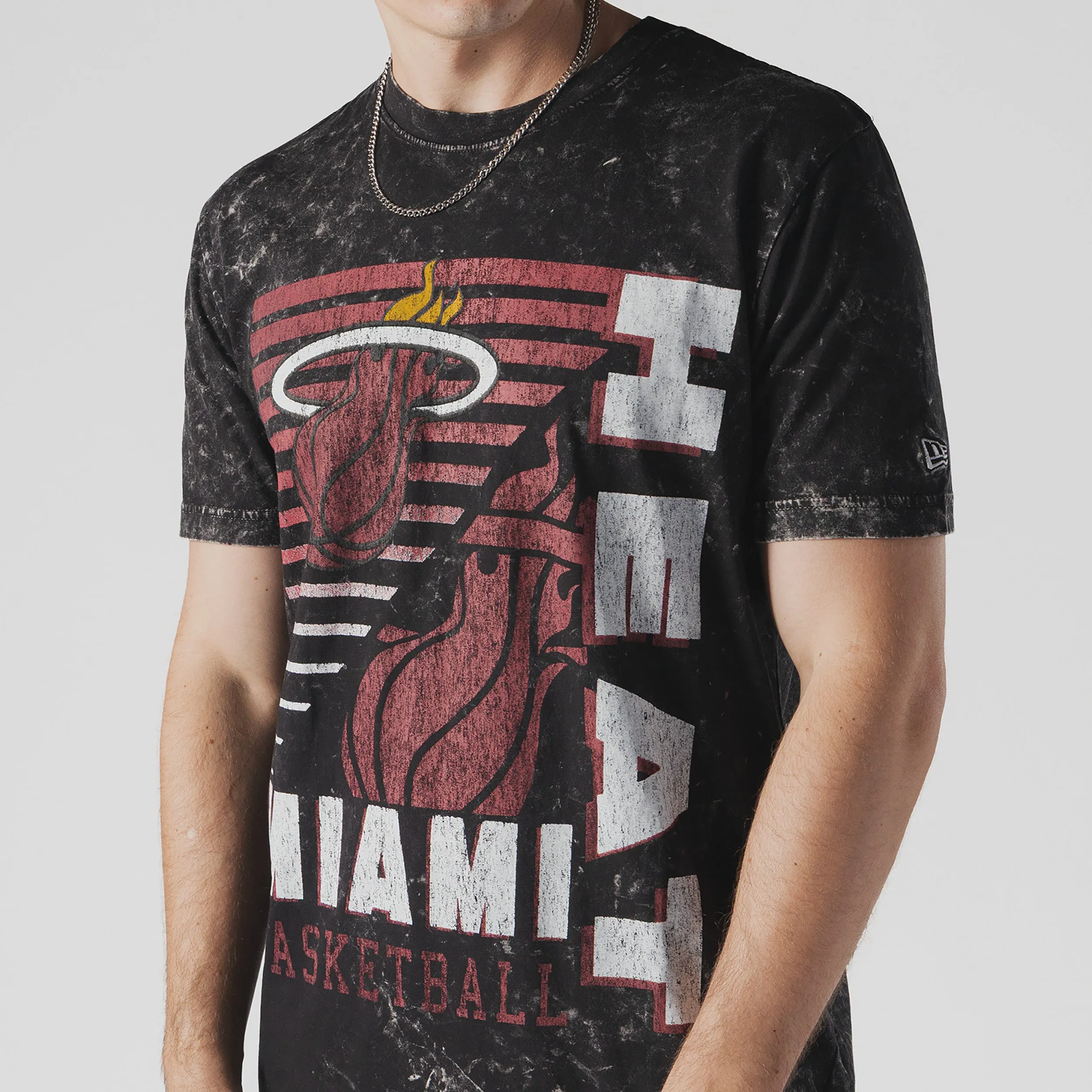 New Era Miami HEAT Mineral Washed Tee sold by Miami Heat Store product image thumbnail 3
