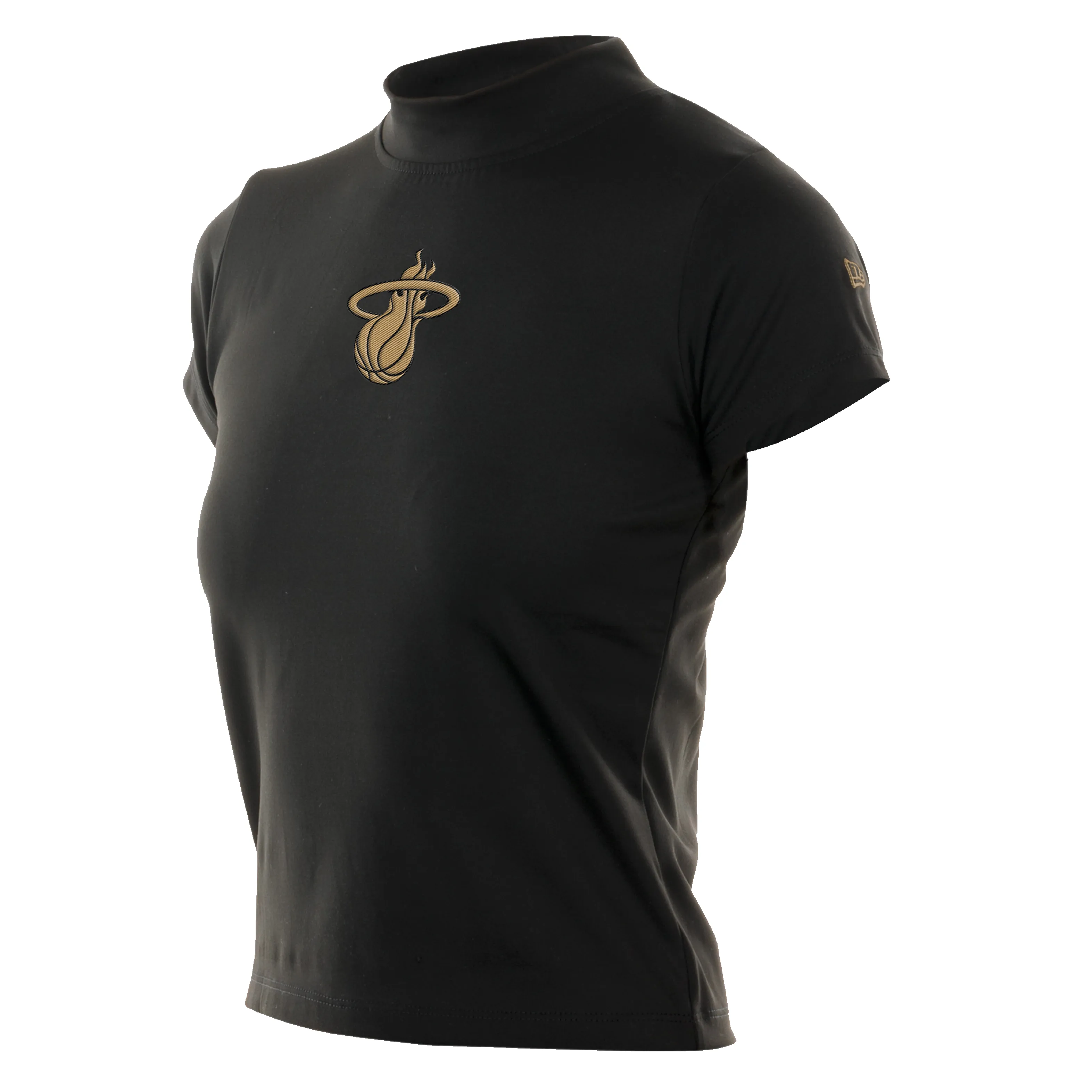 New Era Miami HEAT Women's Mock Neck Tee sold by Miami Heat Store