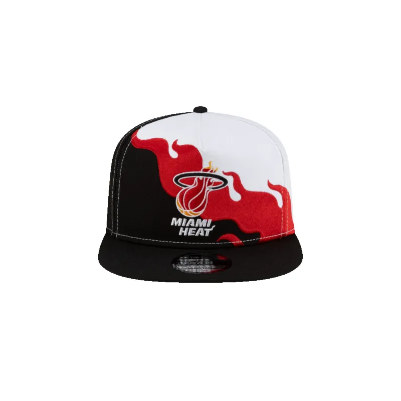 Court Culture "Red Flame" Snapback sold by Miami Heat Store
