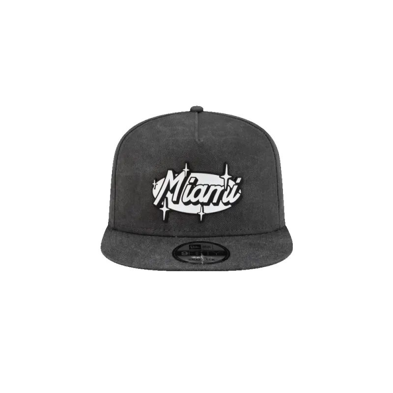 Court Culture Miami HEAT "Shine n' Grind" Snapback sold by Miami Heat Store