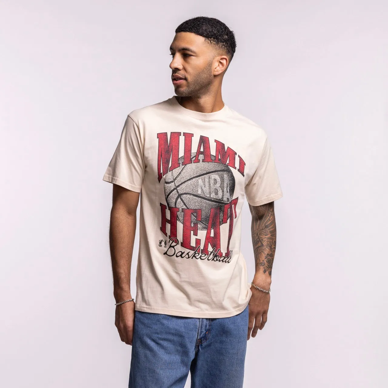Court Culture "Varsity" Tee sold by Miami Heat Store