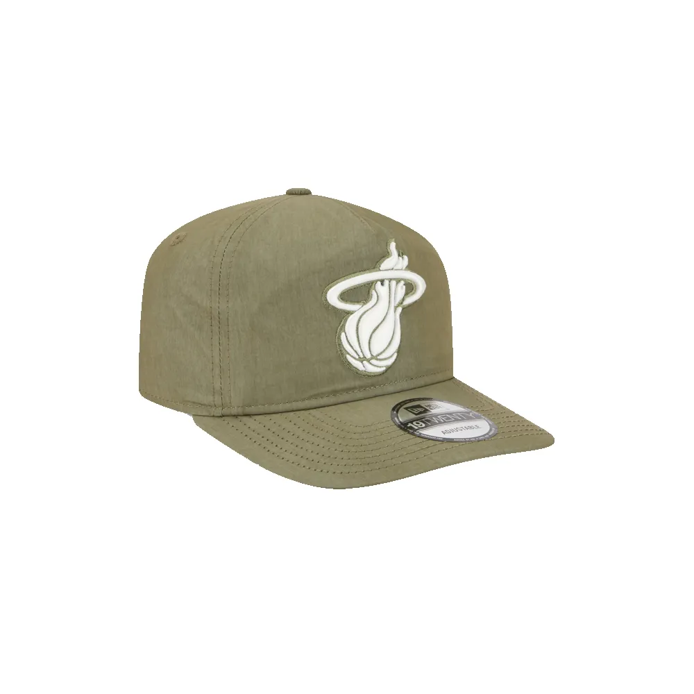 New Era Miami HEAT Nylon Green Snapback sold by Miami Heat Store product image thumbnail 3
