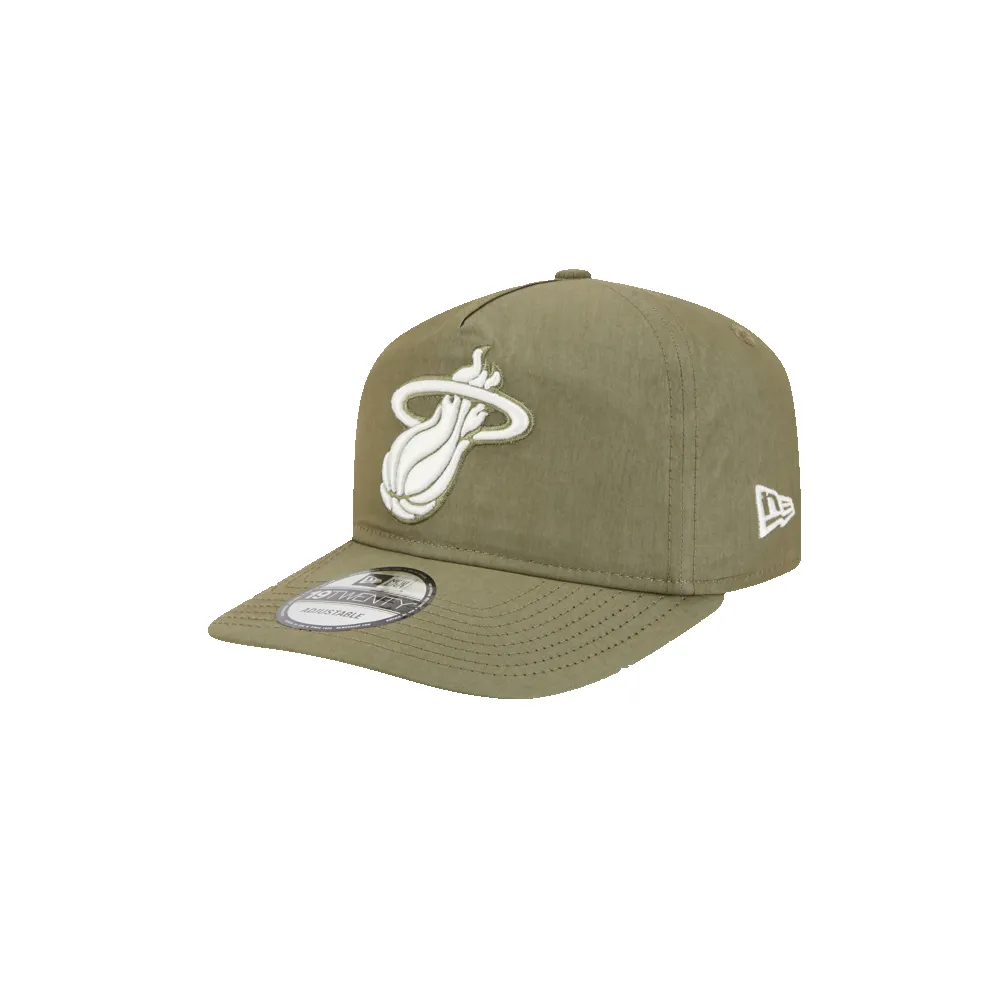 New Era Miami HEAT Nylon Green Snapback sold by Miami Heat Store product image thumbnail 5
