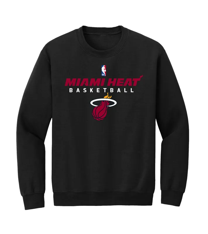 Miami HEAT NBA Basketball Crewneck sold by Miami Heat Store