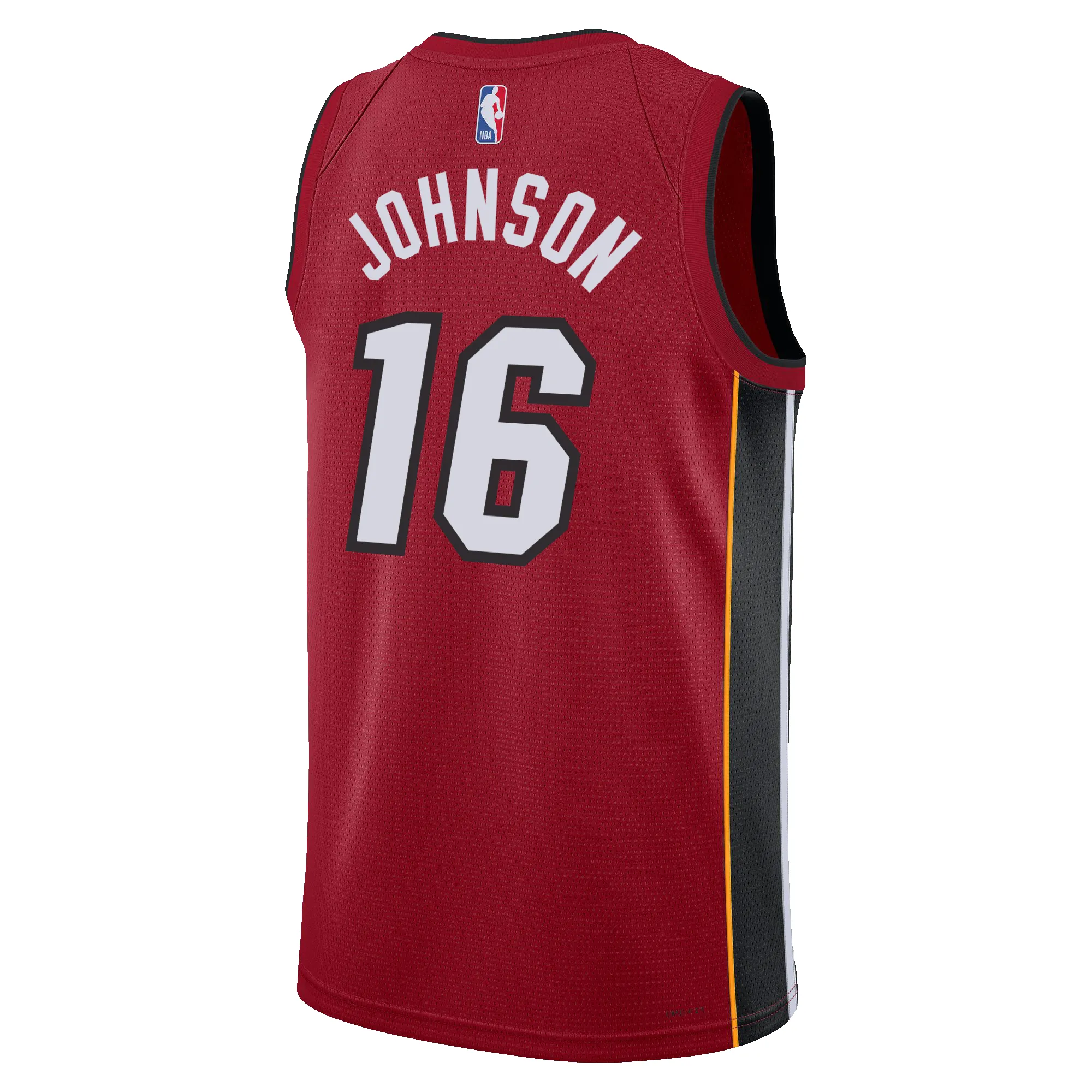 Keshad Johnson Nike Jordan Brand Miami HEAT Statement Red Swingman Jersey sold by Miami Heat Store product image thumbnail 2