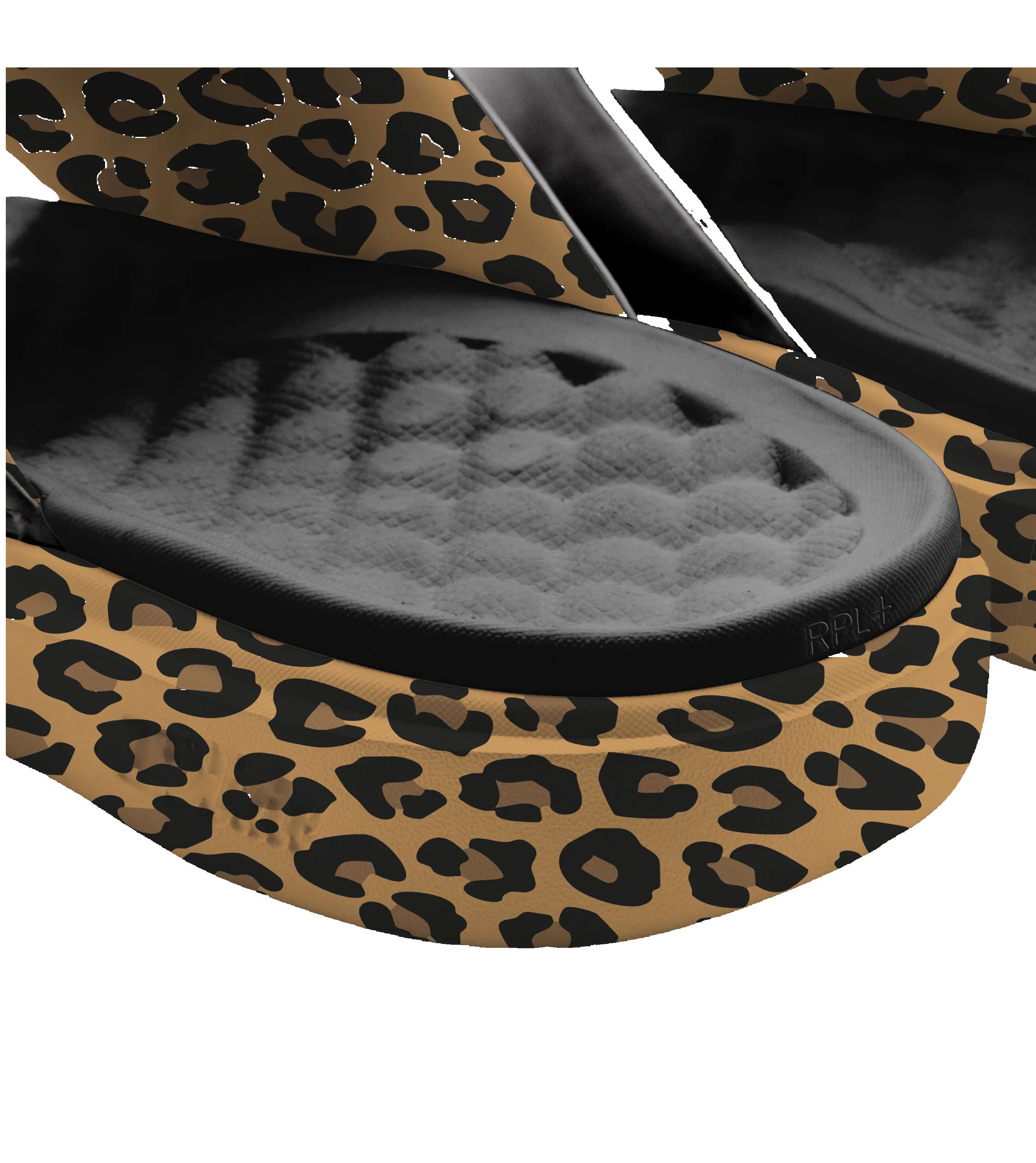 ISlide Miami HEAT Cheetah Dip Sandals sold by Miami Heat Store product image thumbnail 4