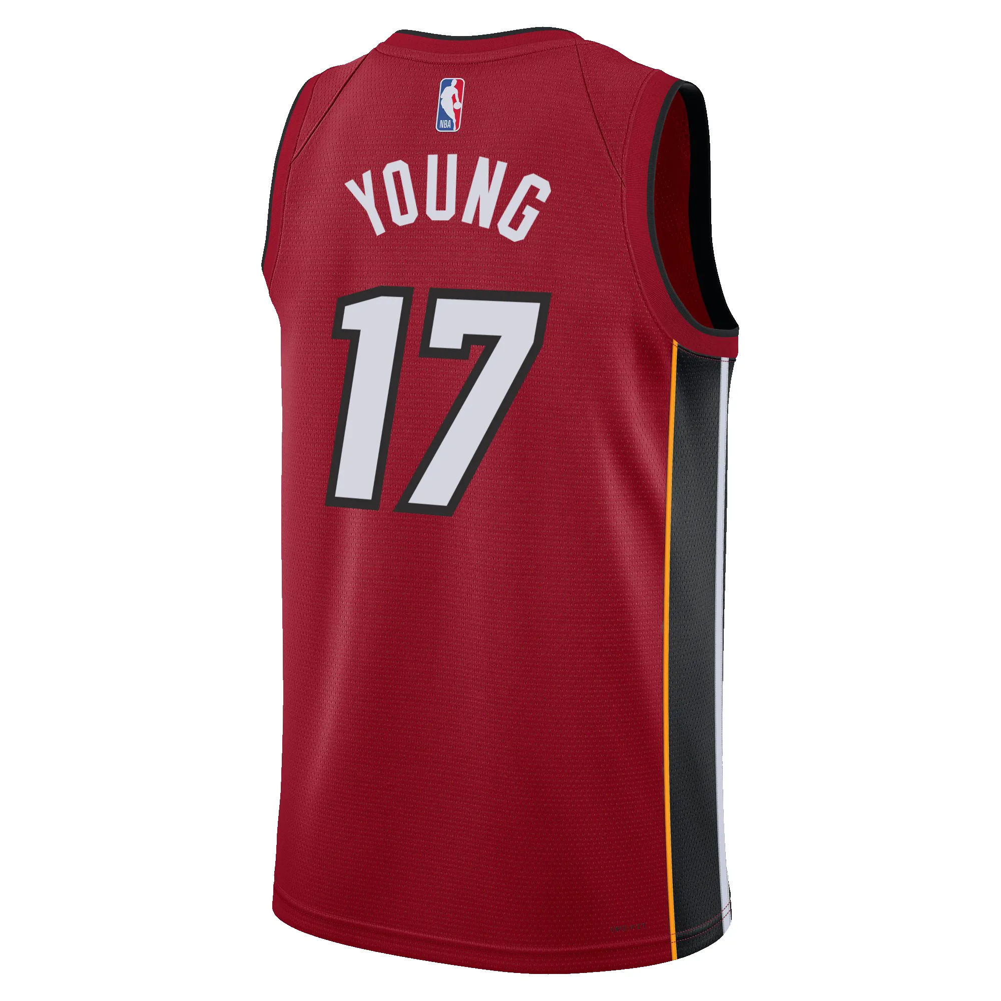 Jahmir Young Nike Jordan Brand Miami HEAT Statement Red Swingman Youth Jersey sold by Miami Heat Store product image thumbnail 2