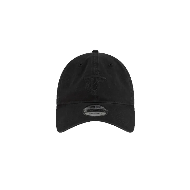 Court Culture Ball & Flame Black Dad Hat sold by Miami Heat Store