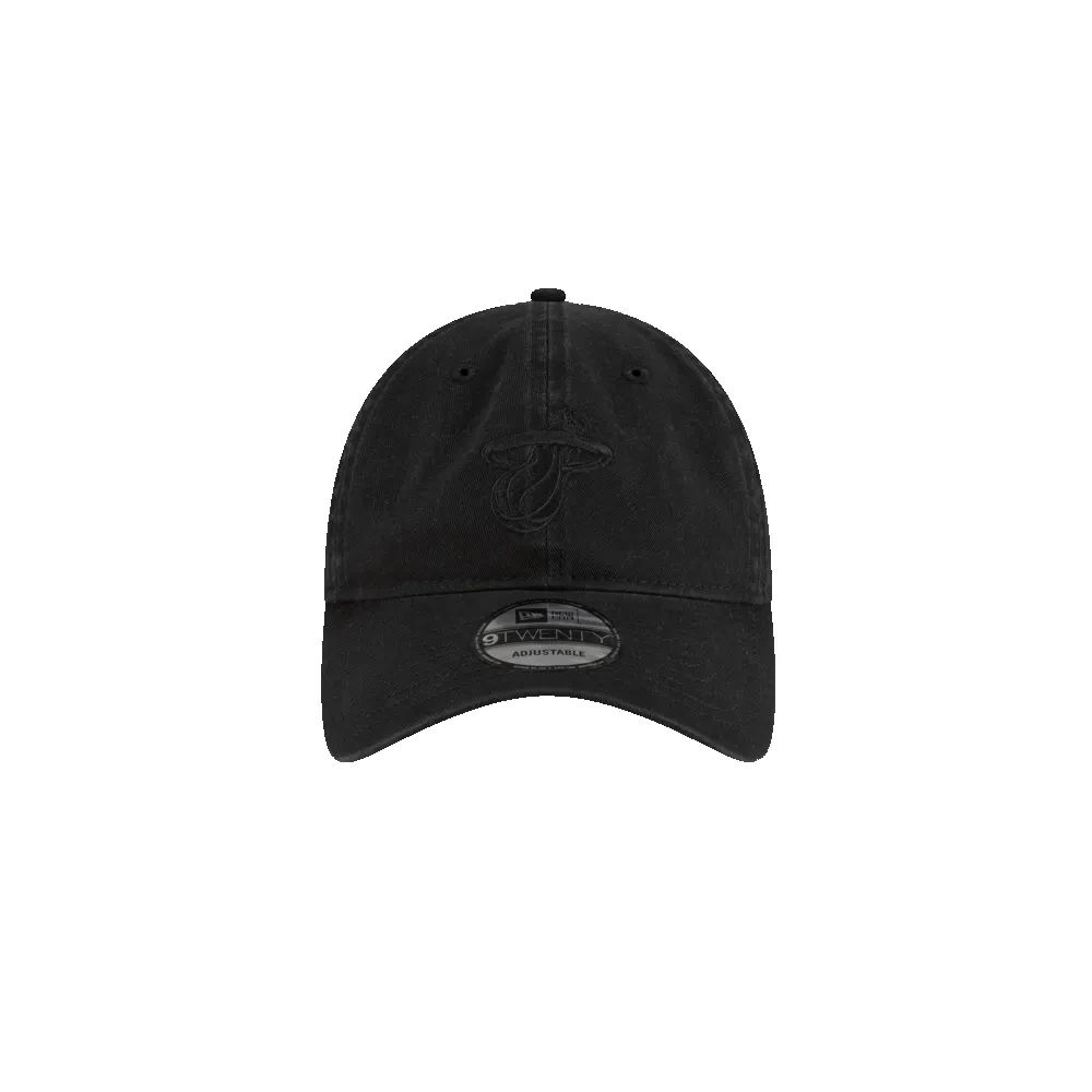 Court Culture Ball & Flame Black Dad Hat sold by Miami Heat Store