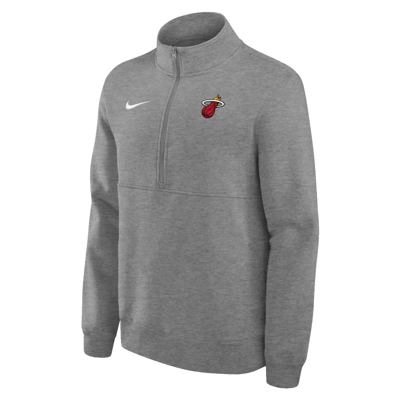 Nike Miami HEAT Fleece 1/2 Zip Jacket sold by Miami Heat Store